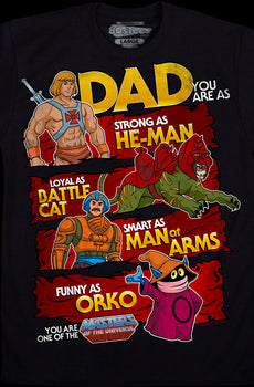 Father's Day He-Man T-Shirt