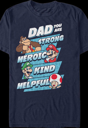 Father's Day Nintendo All-Stars T-Shirt