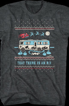 Faux Ugly Knit RV Christmas Vacation T-Shirt