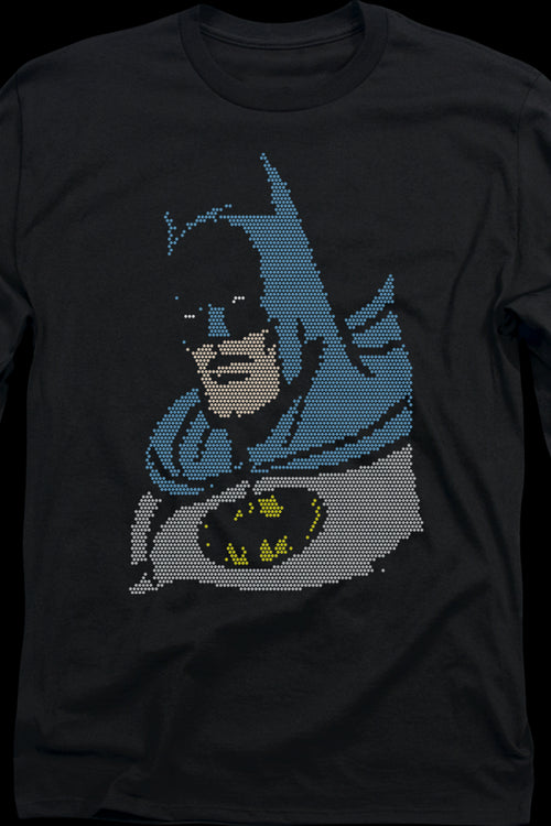 Faux Ugly Sweater Batman Long Sleeve Shirtmain product image