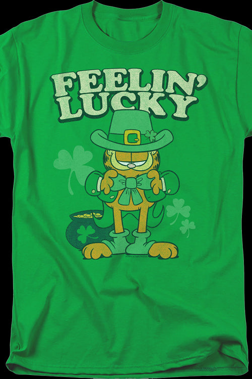 Feelin' Lucky Garfield T-Shirtmain product image