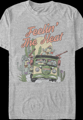 Feelin' The Heat Teenage Mutant Ninja Turtles T-Shirt