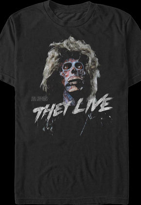 Female Alien They Live T-Shirt
