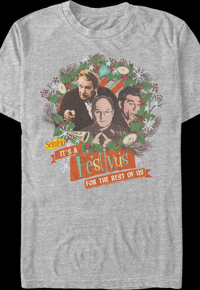 Festivus Collage Seinfeld T-Shirt