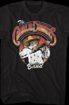 Fiddle Photo Charlie Daniels Band T-Shirt