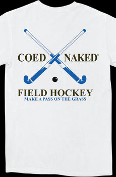 Field Hockey Coed Naked T-Shirt