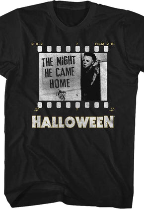 Film Reel Halloween T-Shirt