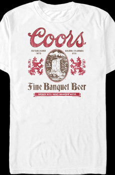 Fine Banquet Beer Coors T-Shirt