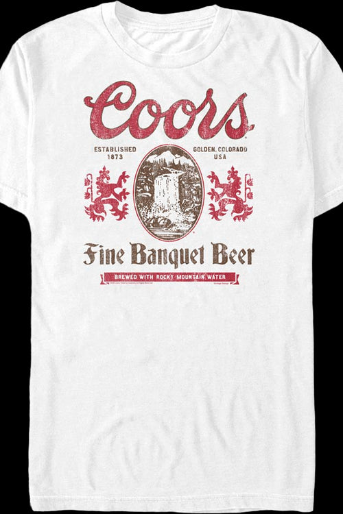 Fine Banquet Beer Coors T-Shirtmain product image
