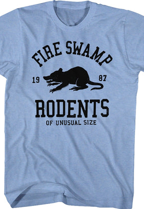 Fire Swamp Rodents of Unusual Size Princess Bride T-Shirt