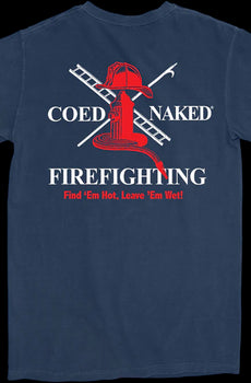 Firefighting Coed Naked T-Shirt