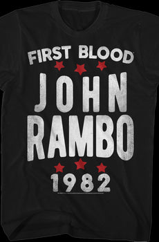 First Blood 1982 Rambo T-Shirt