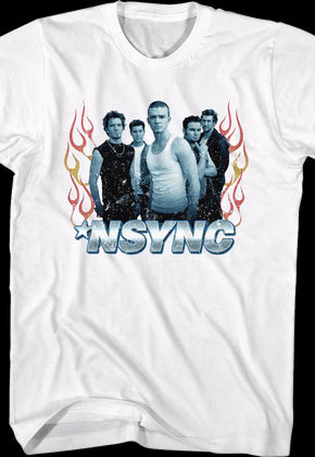 Flames NSYNC Shirt