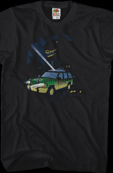 Flashlight Jurassic Park T-Shirt