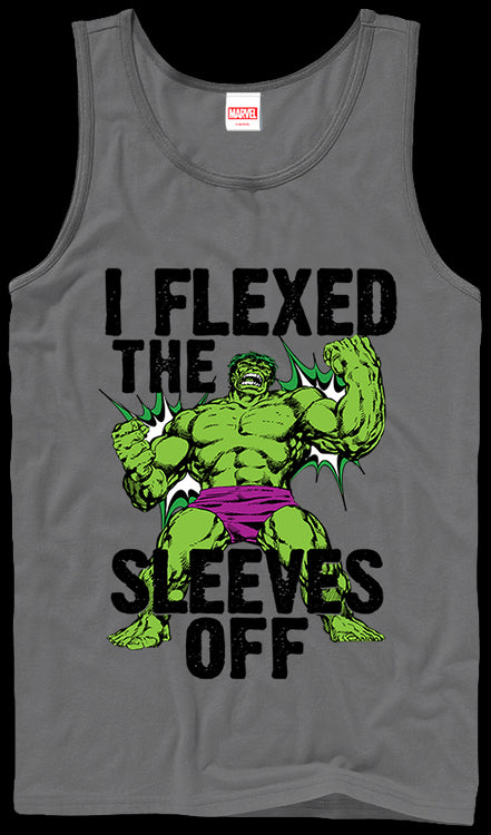 Flexed the Sleeves Off Incredible Hulk Tank Topmain product image