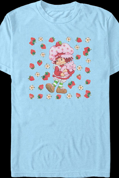 Flower Field Strawberry Shortcake T-Shirtmain product image