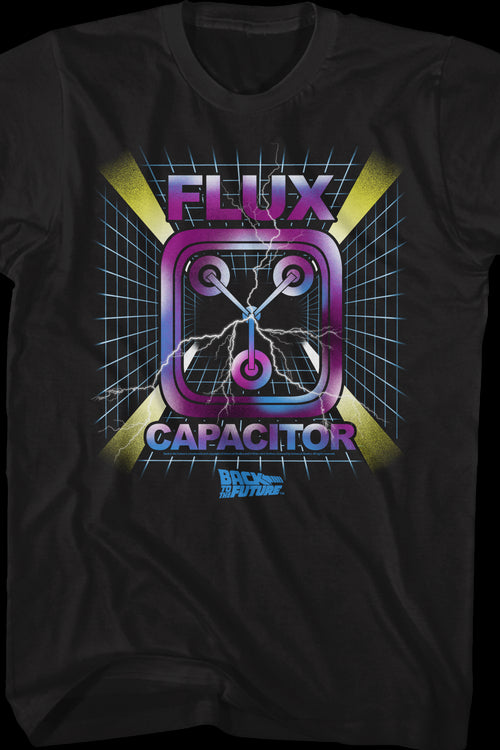 Flux Capacitor Graph Back To The Future T-Shirtmain product image