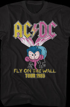 Fly On The Wall Tour 1985 ACDC Shirt