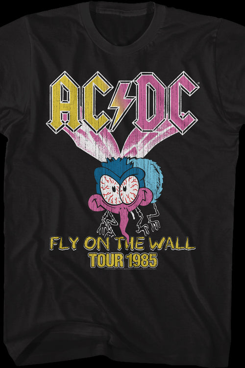 Fly On The Wall Tour 1985 ACDC Shirtmain product image