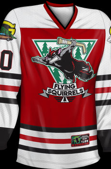 Flying Squirrels Christmas Vacation Hockey Jersey