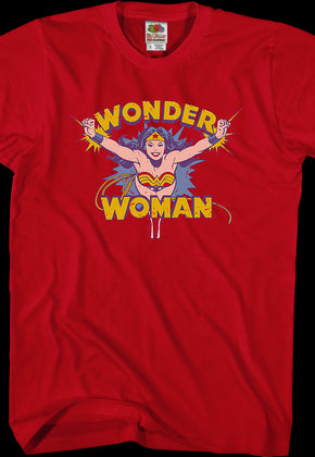 Flying Wonder Woman DC Comics T-Shirt