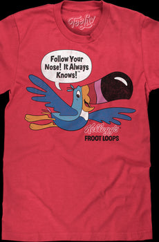 Toucan Sam Follow Your Nose Froot Loops T-Shirt