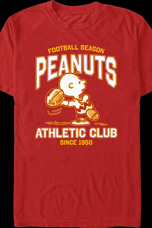 Football Season Peanuts T-Shirtmain product image