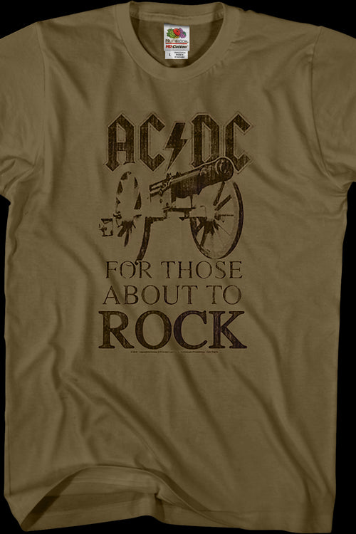 For Those About To Rock ACDC Shirtmain product image