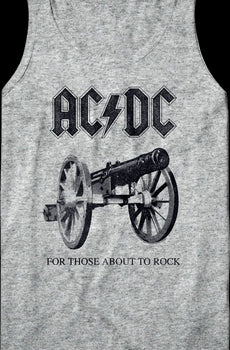 For Those About To Rock ACDC Tank Top