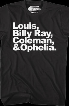 Four Names Trading Places T-Shirt