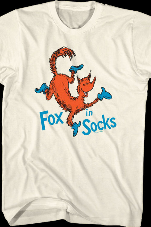 Fox In Socks Dr. Seuss T-Shirtmain product image