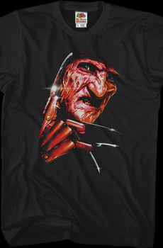 Freddy Close-Up Nightmare On Elm Street T-Shirt