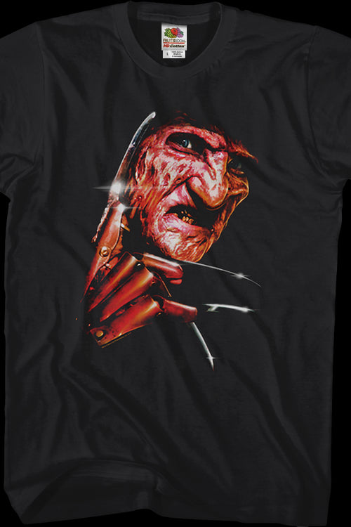 Freddy Close-Up Nightmare On Elm Street T-Shirtmain product image