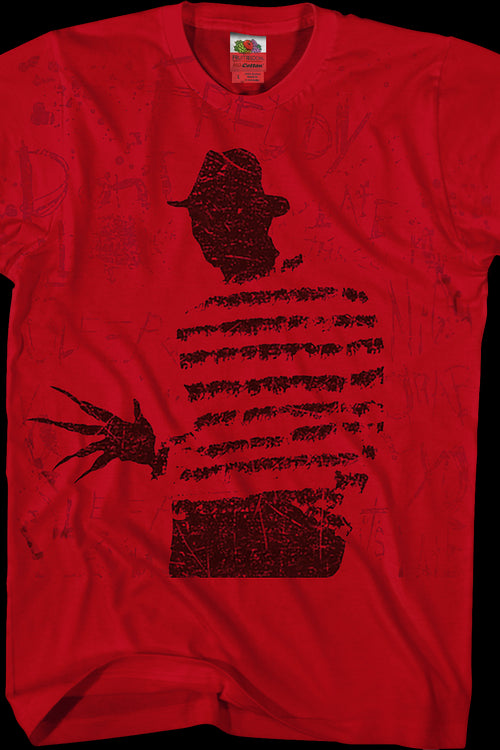 Freddy Silhouette Nightmare On Elm Street T-Shirtmain product image