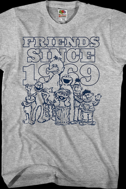 Friends Since 1969 Sesame Street T-Shirtmain product image