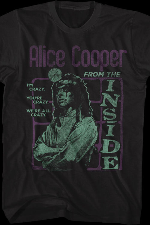From The Inside Alice Cooper T-Shirtmain product image