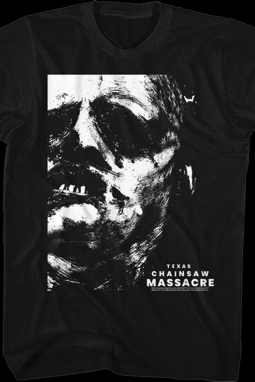 Front & Back Leatherface Texas Chainsaw Massacre T-Shirtmain product image