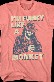 Funky Like A Monkey Macho Man Randy Savage T-Shirt