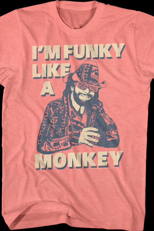 Funky Like A Monkey Macho Man Randy Savage T-Shirtmain product image