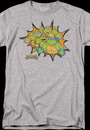 Funny Faces Teenage Mutant Ninja Turtles T-Shirt