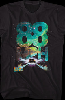 Galactic 88 Miles Per Hour Back To The Future T-Shirt