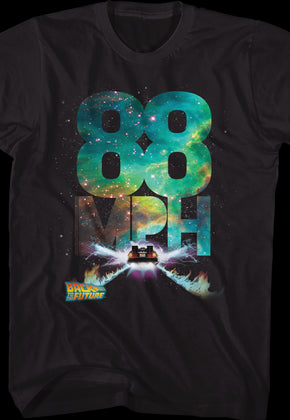 Galactic 88 Miles Per Hour Back To The Future T-Shirt