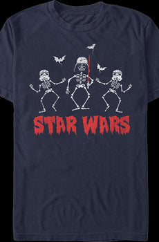 Galactic Empire Skeletons Star Wars T-Shirt