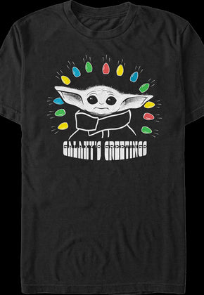 Galaxy's Greetings The Mandalorian Star Wars T-Shirt