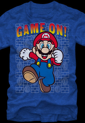 Game On Super Mario T-Shirt