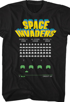 Gameplay Space Invaders T-Shirt