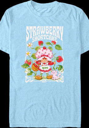 Garden Photo Strawberry Shortcake T-Shirt