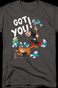 Gargamel and Azrael Got You Smurfs T-Shirt