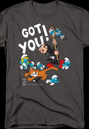 Gargamel and Azrael Got You Smurfs T-Shirt