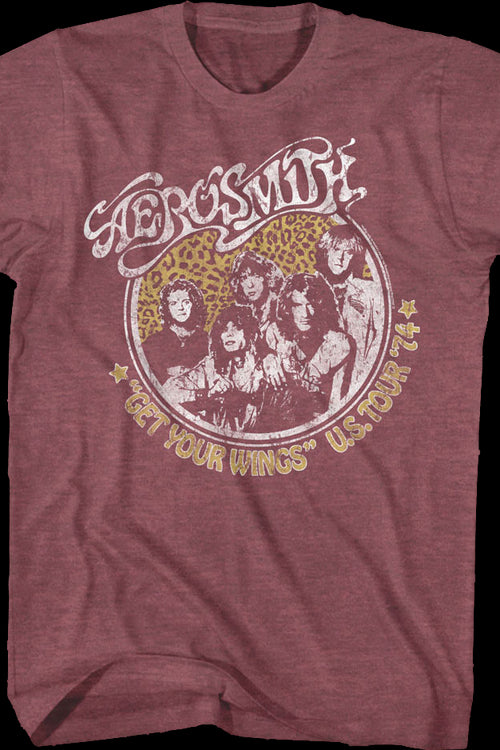 Get Your Wings U. S. Tour 74 Aerosmith T-Shirtmain product image